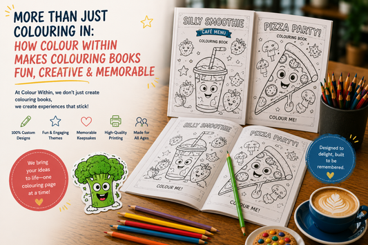 More Than Just Colouring In: How Colour Within Makes Colouring Books Fun, Creative &amp; Memorable
