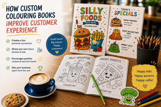 How Custom Colouring Books Improve Customer Experience