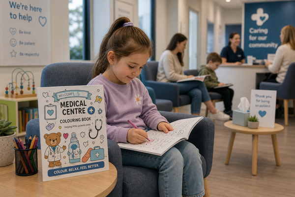 Medical Centre Colouring Book
